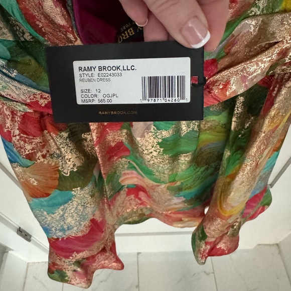Ramy Brook Reuben Dress -NWT Size 12 - Picture 6 of 6